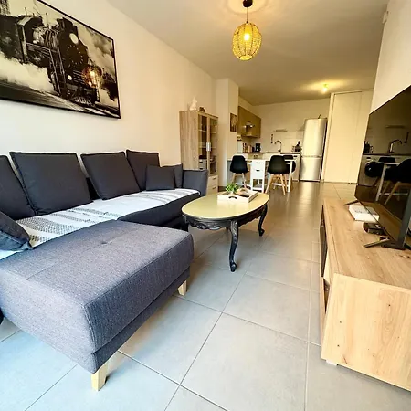Apartamento Cosy Bien Situe 3 Ou 4 Personnes Saleilles